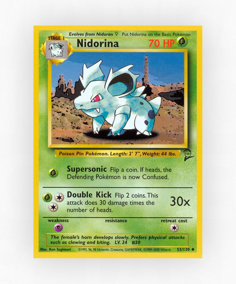 Nidorina - Base Set 2 53/130 (Non-Holo)