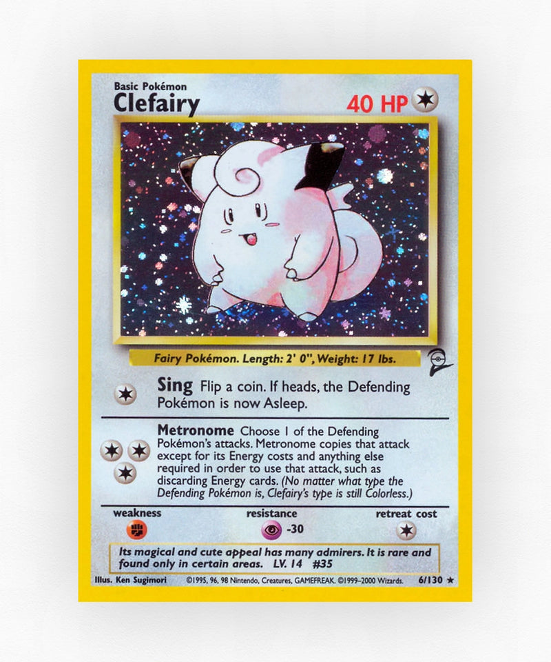 Clefairy - Base Set 2 6/130 (Holo)