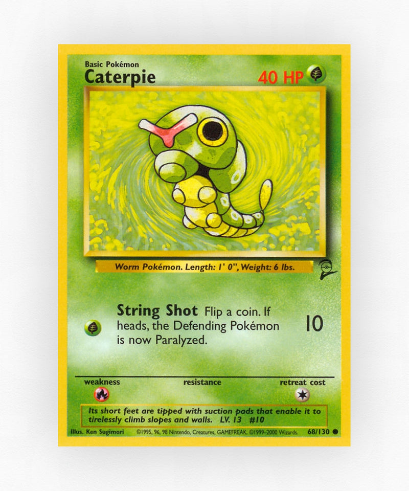 Caterpie - Base Set 2 68/130 (Non-Holo)