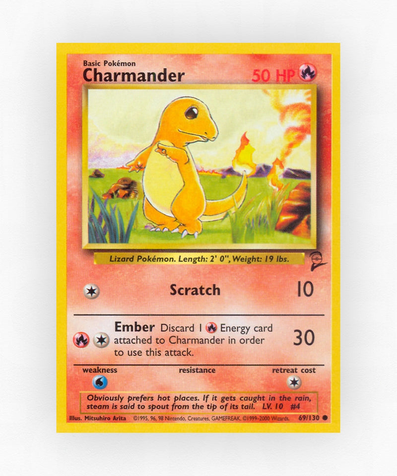 Charmander - Base Set 2 69/130 (Non-Holo)