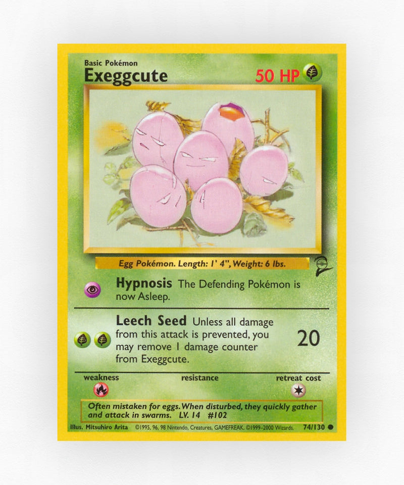Exeggcute - Base Set 2 74/130 (Non-Holo)