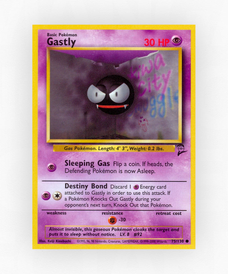 Gastly - Base Set 2 75/130 (Non-Holo)