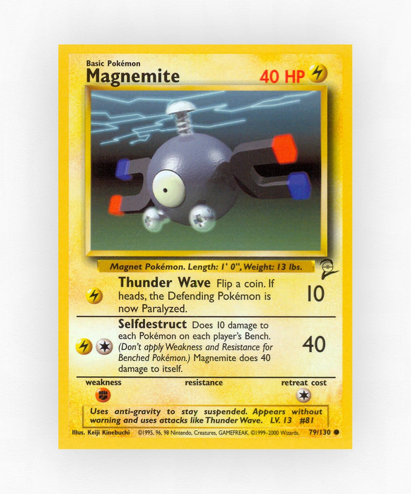 Magnemite - Base Set 2 79/130 (Non-Holo)