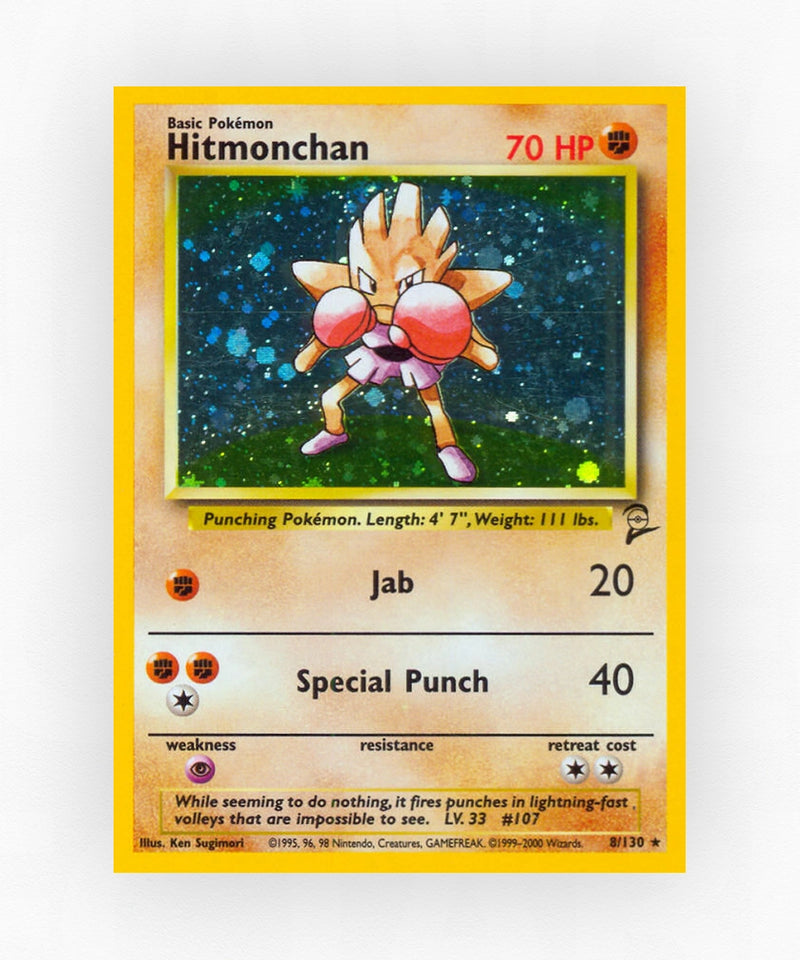 Hitmonchan - Base Set 2 8/130 (Holo)