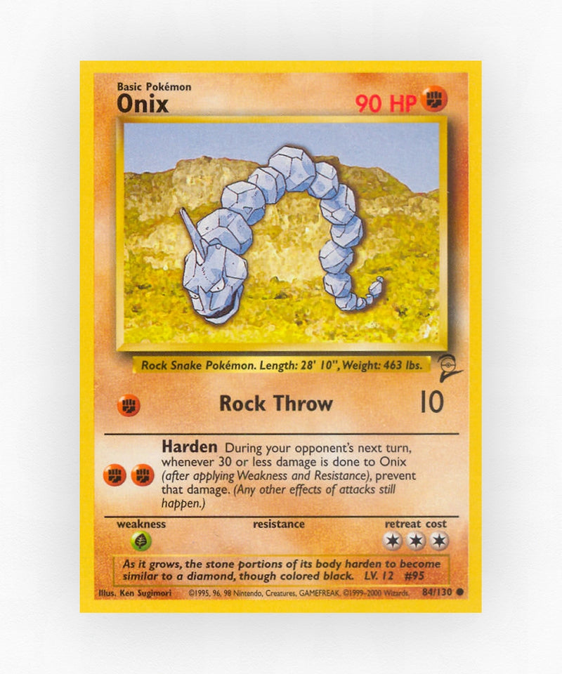Onix - Base Set 2 84/130 (Non-Holo)