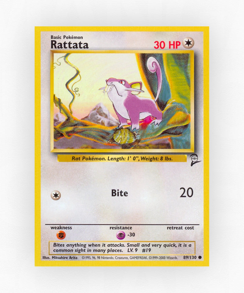 Rattata - Base Set 2 89/130 (Non-Holo)