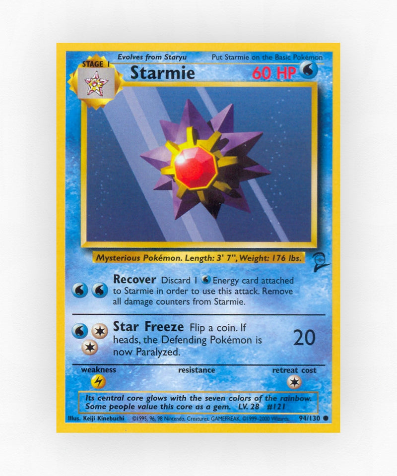 Starmie - Base Set 2 94/130 (Non-Holo)