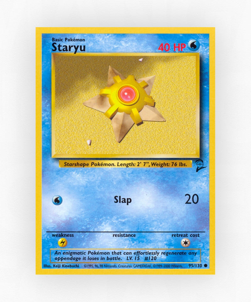 Staryu - Base Set 2 95/130 (Non-Holo)