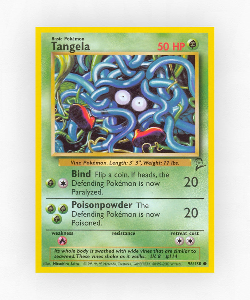 Tangela - Base Set 2 96/130 (Non-Holo)