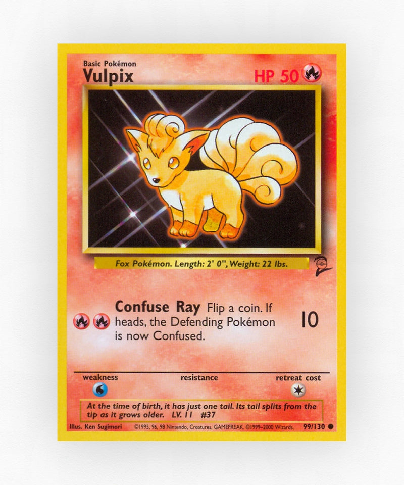 Vulpix - Base Set 2 99/130 (Non-Holo)