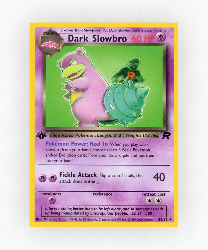 Dark Slowbro - Team Rocket 29/82 (Unlimited Non-Holo)