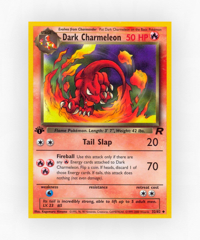Dark Charmeleon - Team Rocket 32/82 (Unlimited Non-Holo)