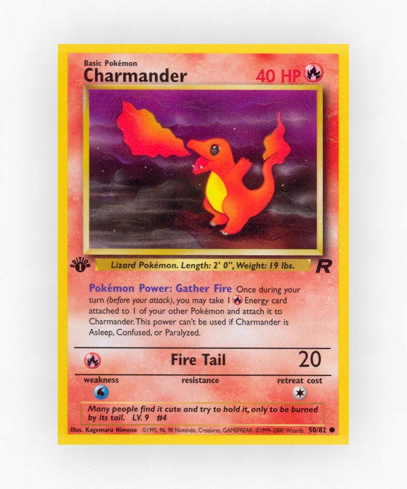 Charmander - Team Rocket 50/82 (Unlimited Non-Holo)
