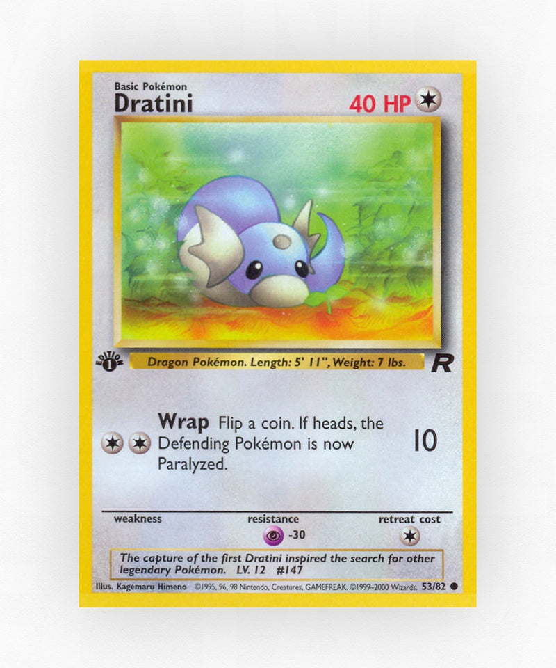 Dratini - Team Rocket 53/82 (1st Edition Non-Holo)