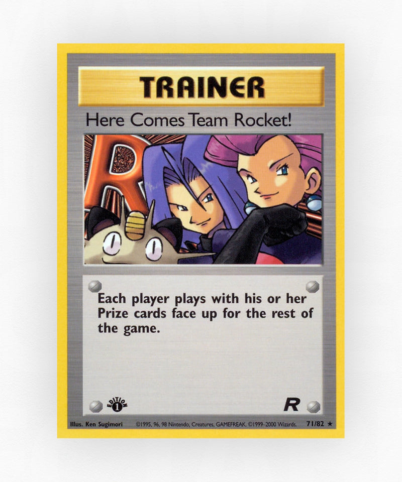 Here Comes Team Rocket! - Team Rocket 71/82 (Unlimited Non-Holo)