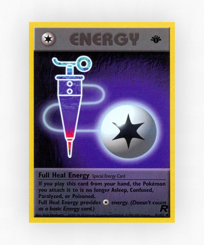 Full Heal Energy - Team Rocket 81/82 (Unlimited Non-Holo)