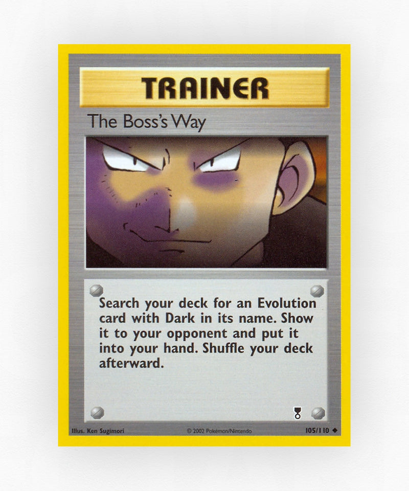 The Boss's Way - Legendary Collection 105/110 (Non-Holo)