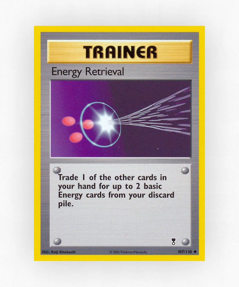 Energy Retrieval - Legendary Collection 107/110 (Reverse Holo)