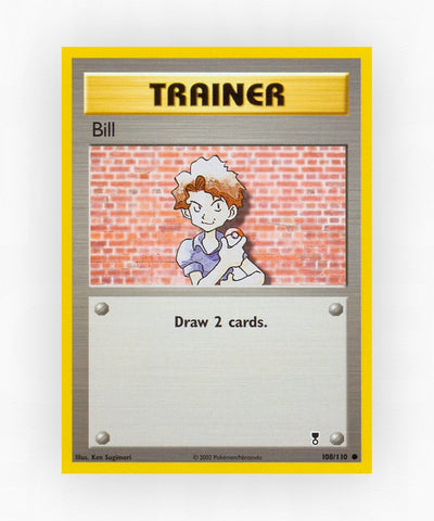 Bill - Legendary Collection 108/110 (Non-Holo)