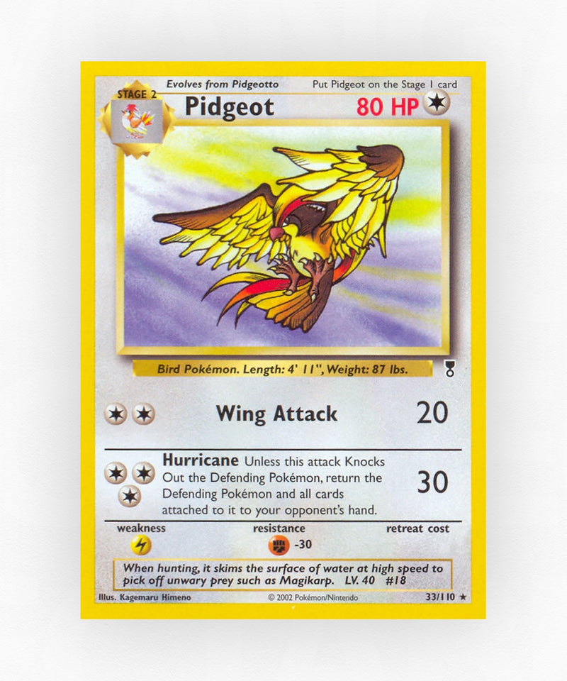 Pidgeot - Legendary Collection 33/110 (Reverse Holo)