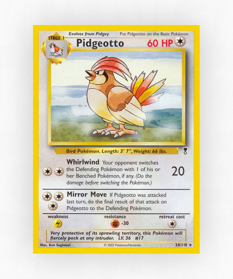 Pidgeotto - Legendary Collection 34/110 (Non-Holo)