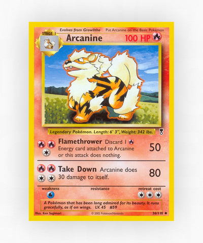 Arcanine - Legendary Collection 36/110 (Non-Holo)