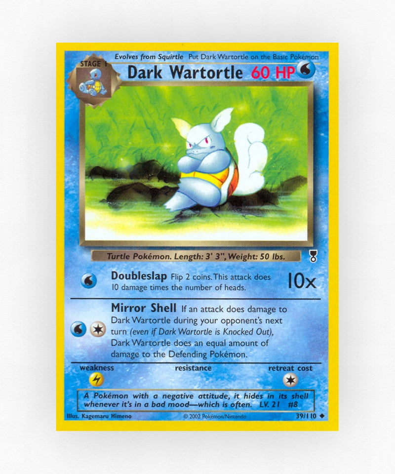 Dark Wartortle - Legendary Collection 39/110 (Reverse Holo)