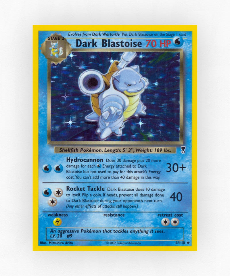 Dark Blastoise - Legendary Collection 4/110 (Non-Holo)