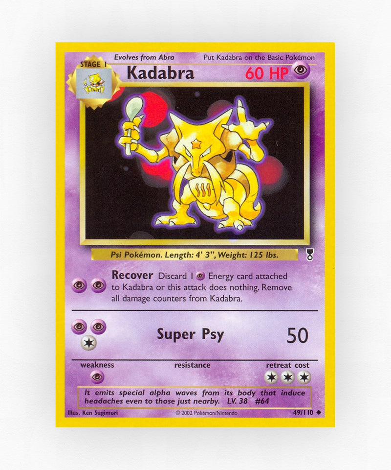 Kadabra - Legendary Collection 49/110 (Reverse Holo)