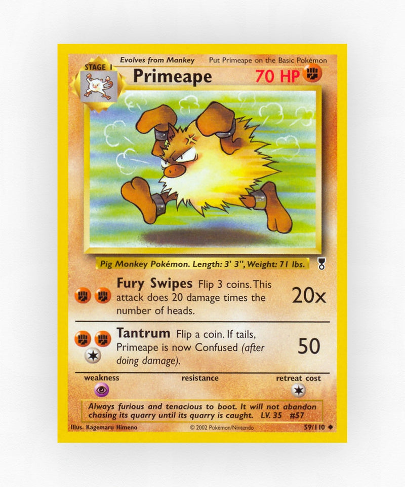 Primeape - Legendary Collection 59/110 (Reverse Holo)