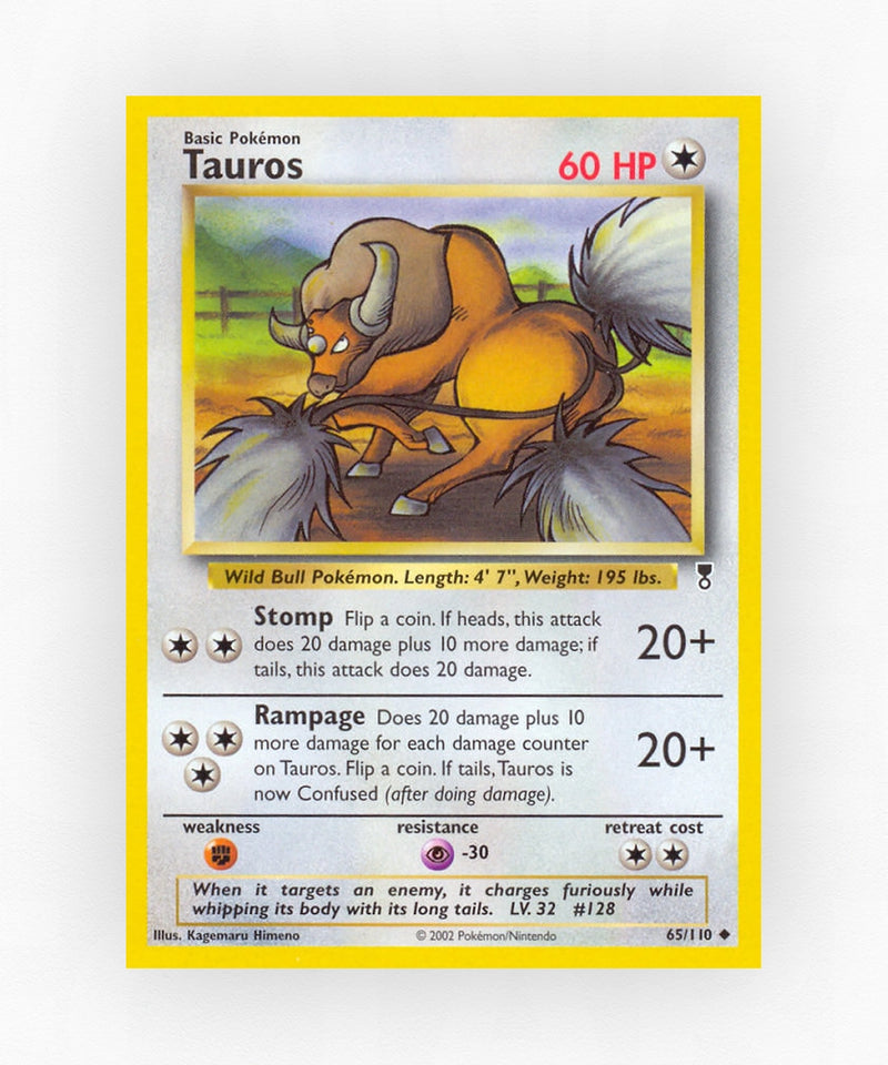 Tauros - Legendary Collection 65/110 (Non-Holo)