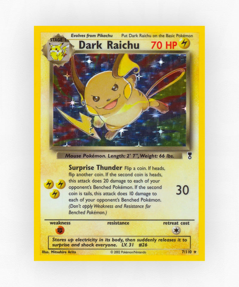 Dark Raichu - Legendary Collection 7/110 (Jumbo)