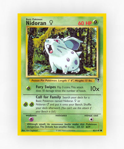 Nidoran ♀ - Legendary Collection 82/110 (Non-Holo)