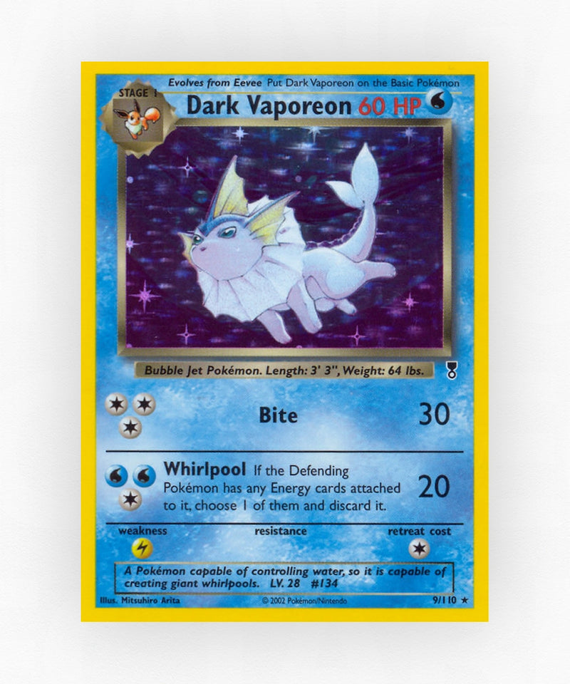 Dark Vaporeon - Legendary Collection 9/110 (Holo)