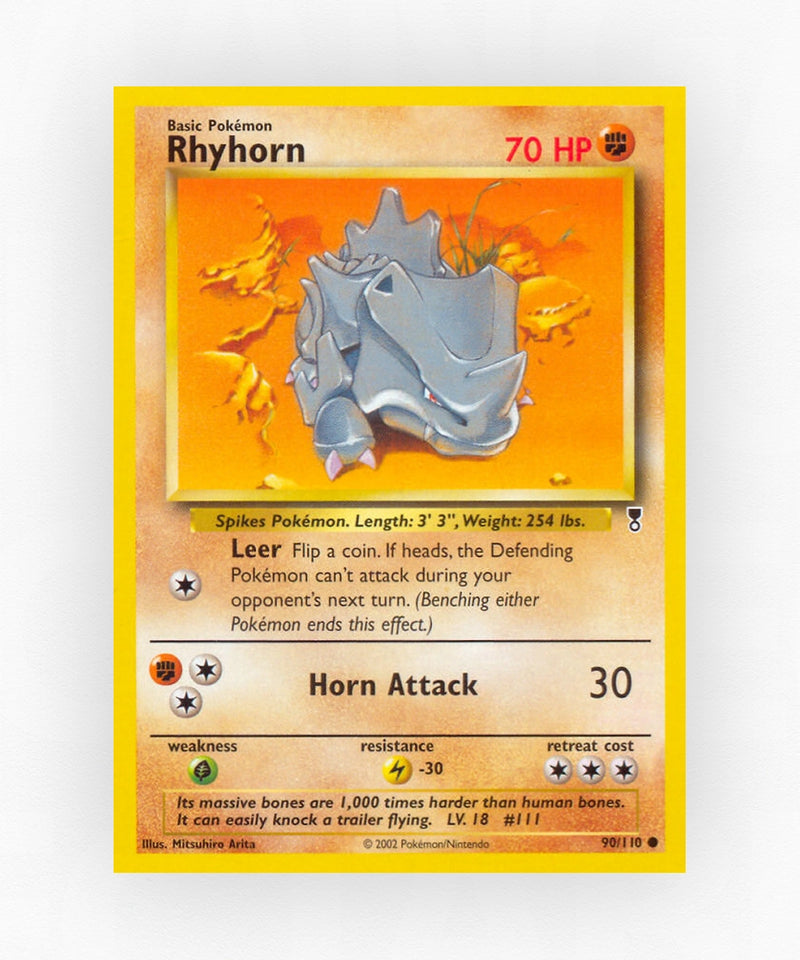 Rhyhorn - Legendary Collection 90/110 (Reverse Holo)