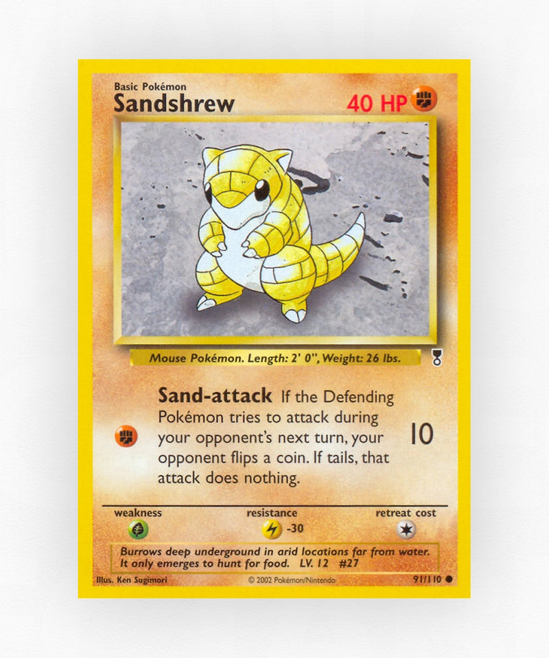 Sandshrew - Legendary Collection 91/110 (Non-Holo)