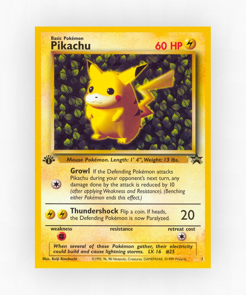 Pikachu - Wizards Black Star Promos 1 (Non-Holo)