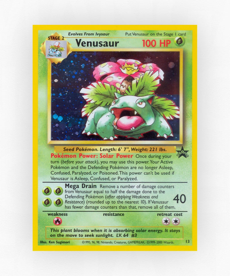 Venusaur - Wizards Black Star Promos 13 (Holo)