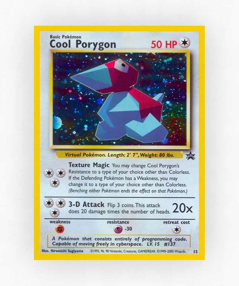Cool Porygon - Wizards Black Star Promos 15 (Holo)