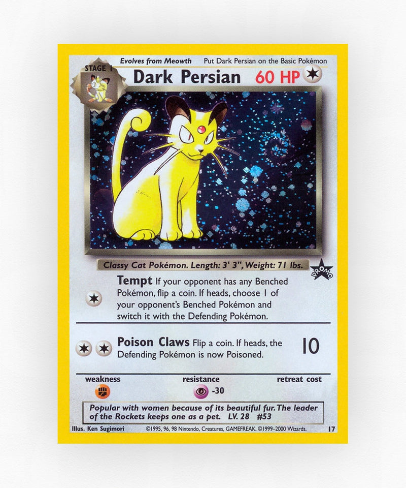 Dark Persian - Wizards Black Star Promos 17 (Holo)