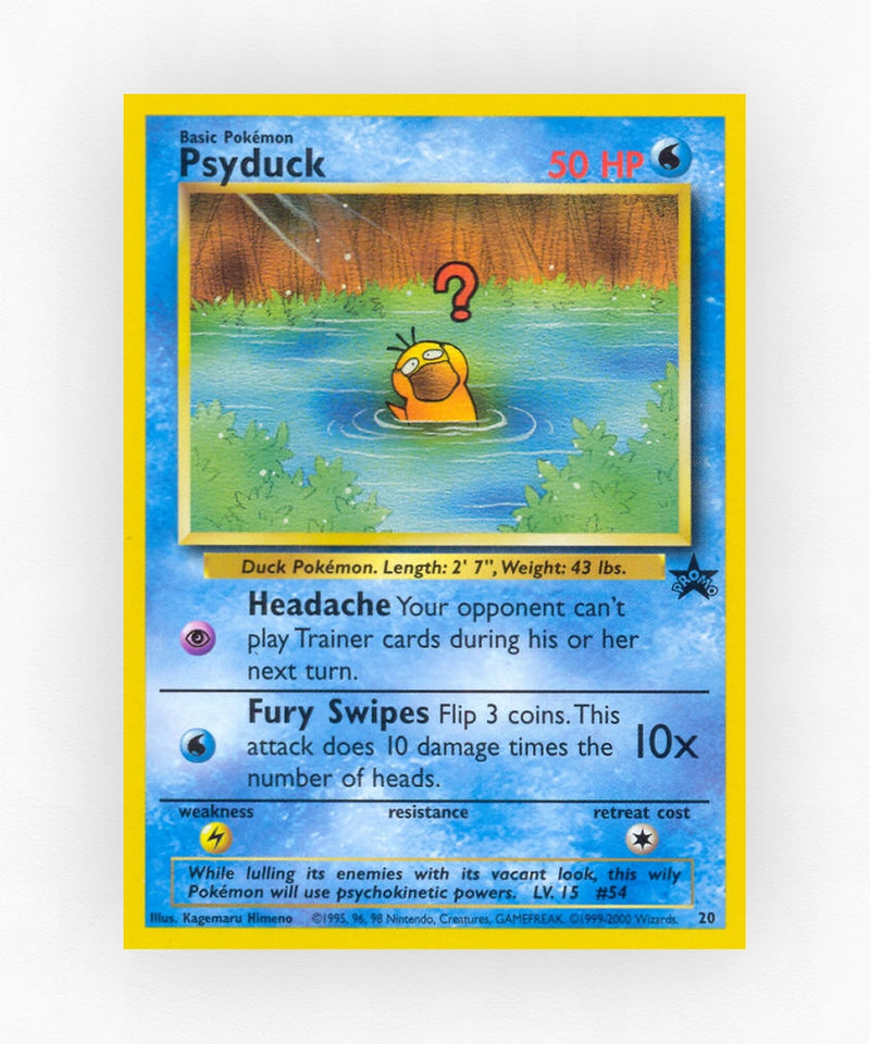 Psyduck - Wizards Black Star Promos 20 (Non-Holo)