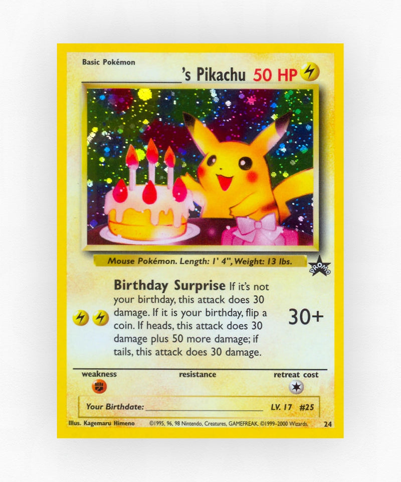 _____'s Pikachu - Wizards Black Star Promos 24 (Holo)