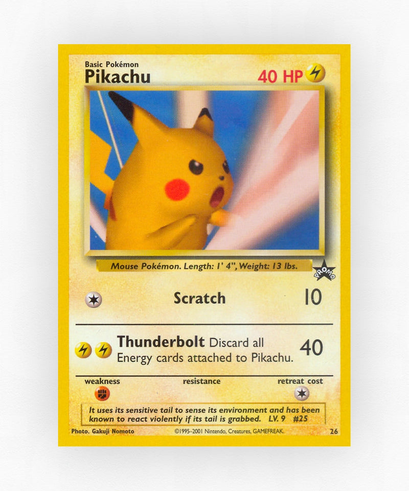 Pikachu - Wizards Black Star Promos 26 (Non-Holo)