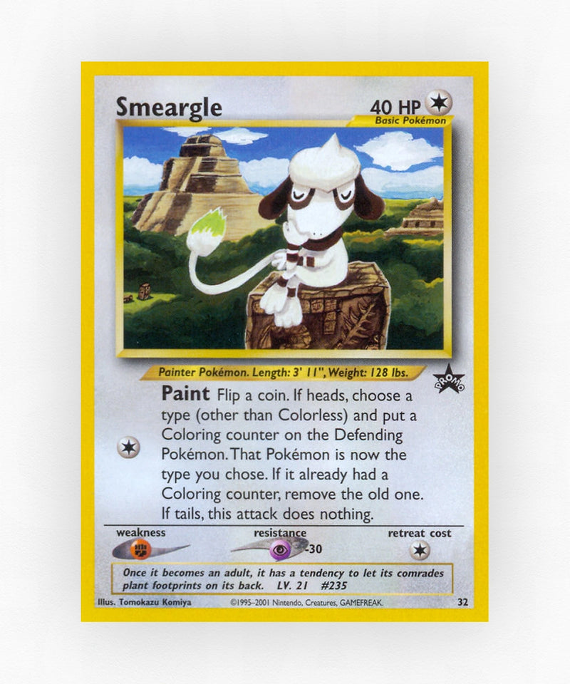 Smeargle - Wizards Black Star Promos 32 (Non-Holo)