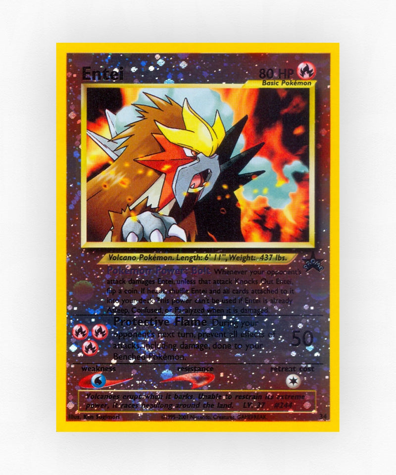 Entei - Wizards Black Star Promos 34 (Reverse Holo)