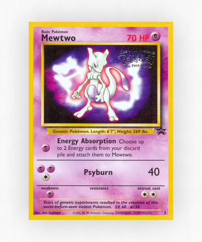 Mewtwo - Wizards Black Star Promos 3 (Non-Holo)