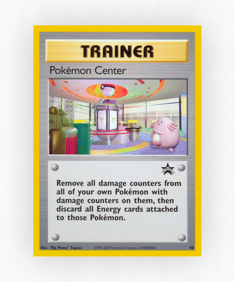 Pokémon Center - Wizards Black Star Promos 40 (Non-Holo)