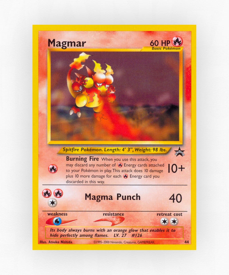 Magmar - Wizards Black Star Promos 44 (Non-Holo)