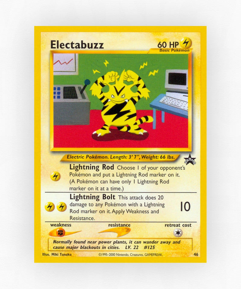 Electabuzz - Wizards Black Star Promos 46 (Non-Holo)