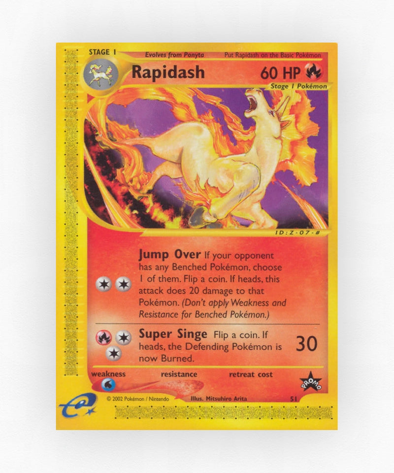 Rapidash - Wizards Black Star Promos 51 (Non-Holo)